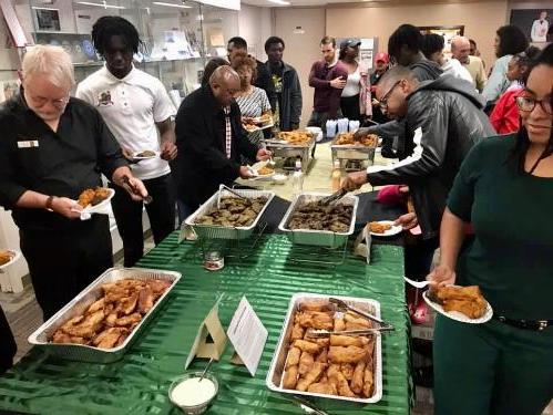 A banquet of delicious food.